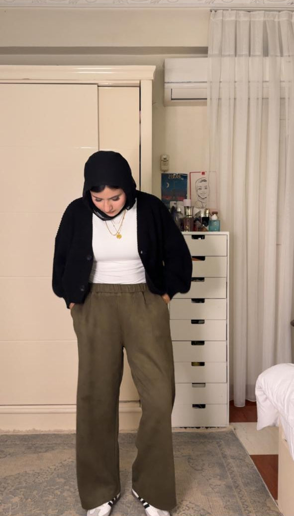 PA Wide-Leg Tailored Trousers