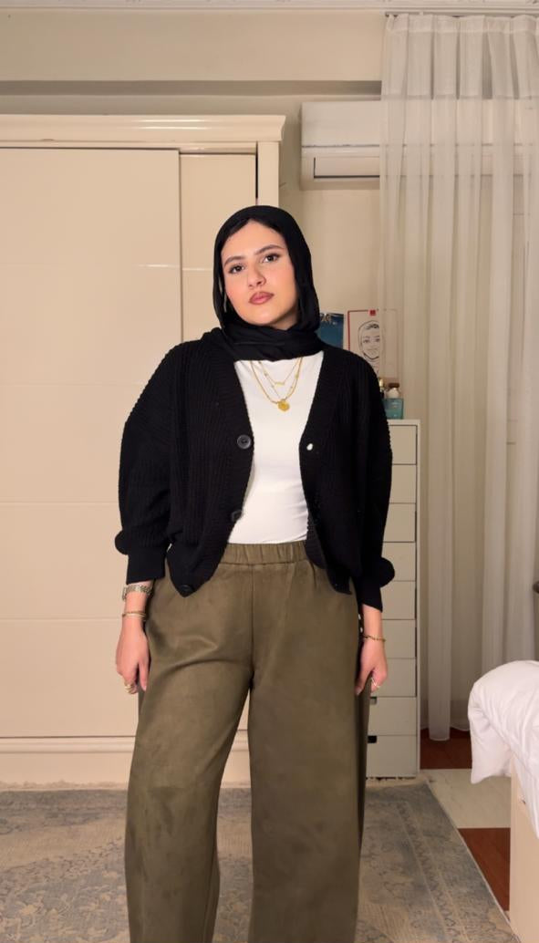 PA Wide-Leg Tailored Trousers