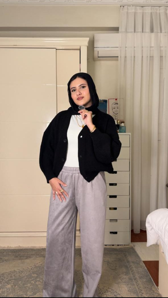 PA Wide-Leg Tailored Trousers